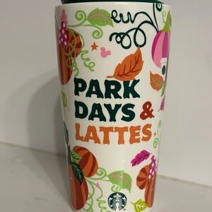2025 Starbucks Exclusive Disneyland Park Days And Lattes Ceramic Tumbler